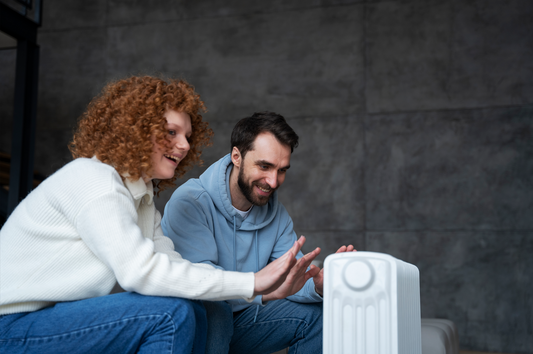 Koude temperaturen zorgen voor droge lucht in huis